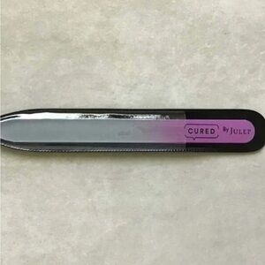 Cured by Julep Crystal Nail File with Sleeve - Brand New.